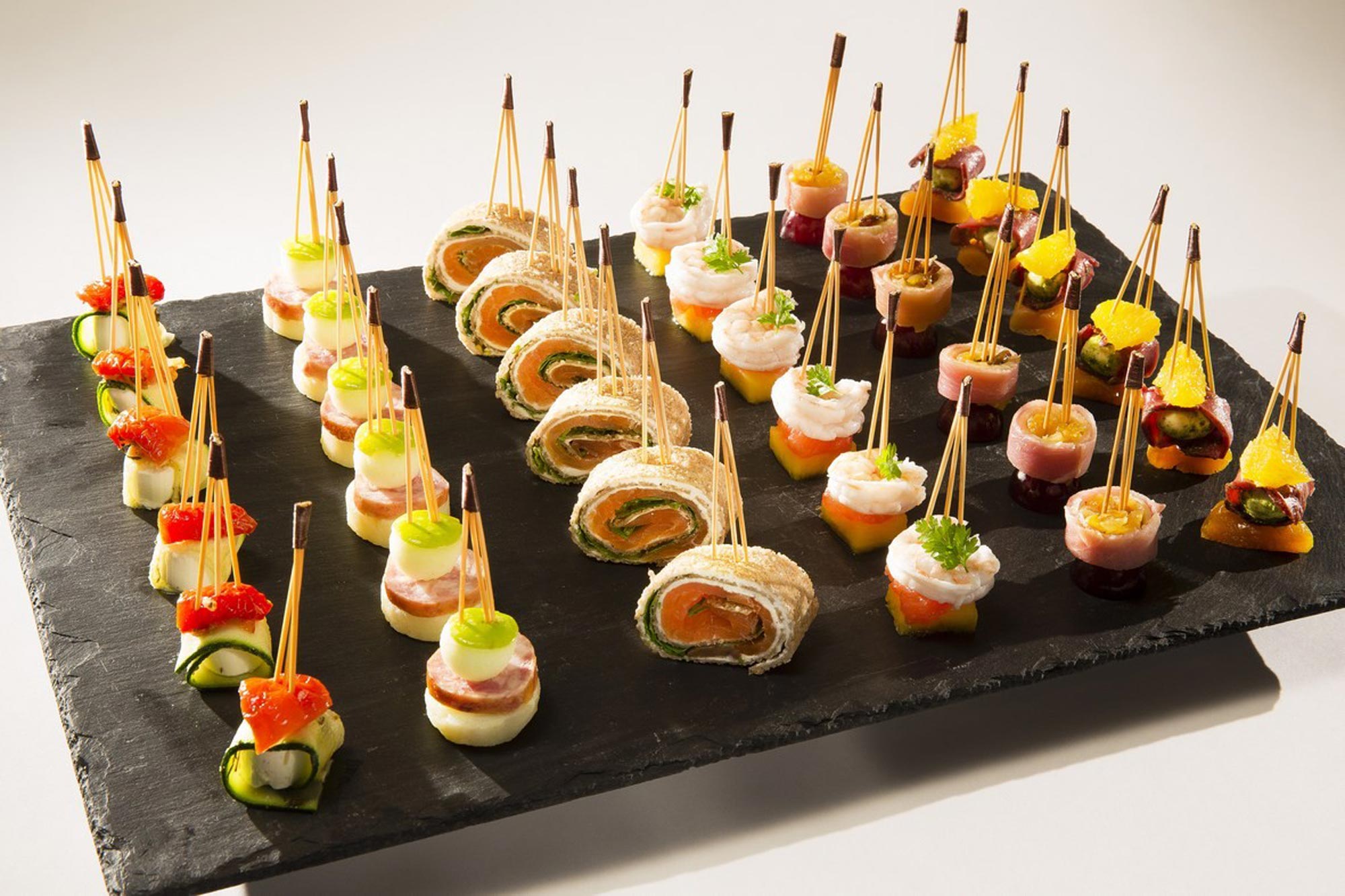 Brochettes de bambous